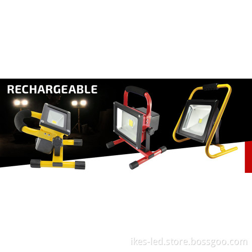 10W Solar Security Lights Rechargeable Flood Light